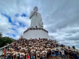 25 anos de tradição: 400 romeiros de Branquinha vão ao Juazeiro do Norte