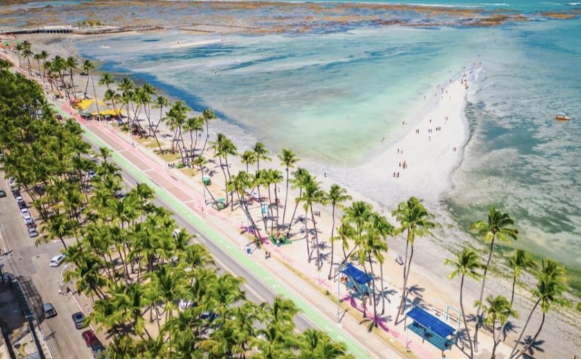 Praia de Ponta Verde, em Maceió, é eleita a 12ª melhor da América do Sul