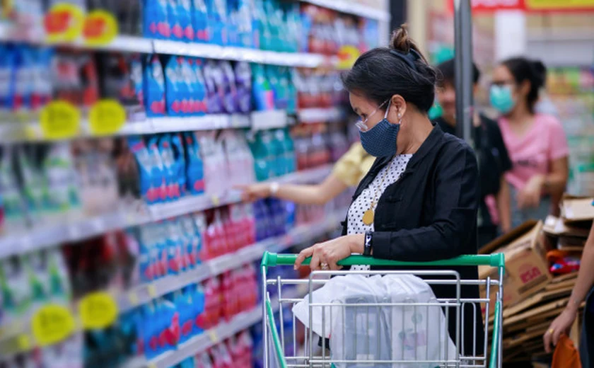 Consumo nos supermercados cai pelo segundo mês consecutivo; AL é exceção