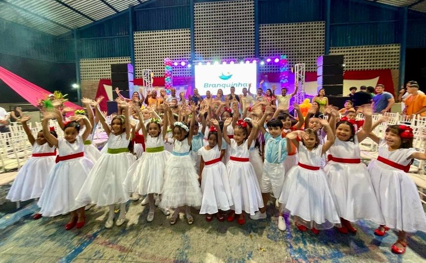 Educação de Branquinha promove formatura do ABC para alunos da rede municipal