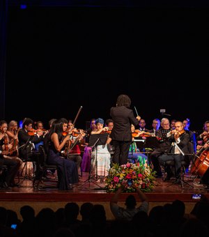 Orquestra Filarmônica de Alagoas abre estação das flores com espetáculo no Teatro Deodoro