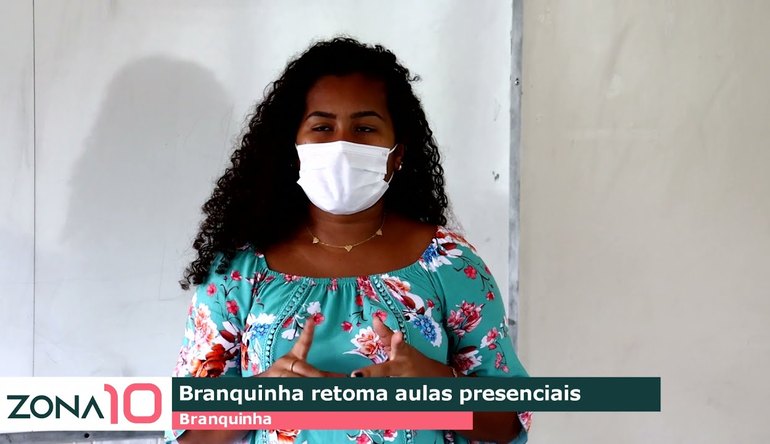 Branquinha retorna aulas presenciais e número de alunos é superior ao do censo de 2019