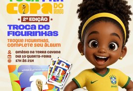 É amanhã! Evento de troca de figurinhas da Copa promete reunir colecionadores em União dos Palmares