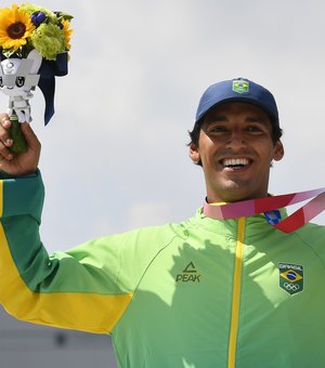 Skate estréia com medalha em Tóquio