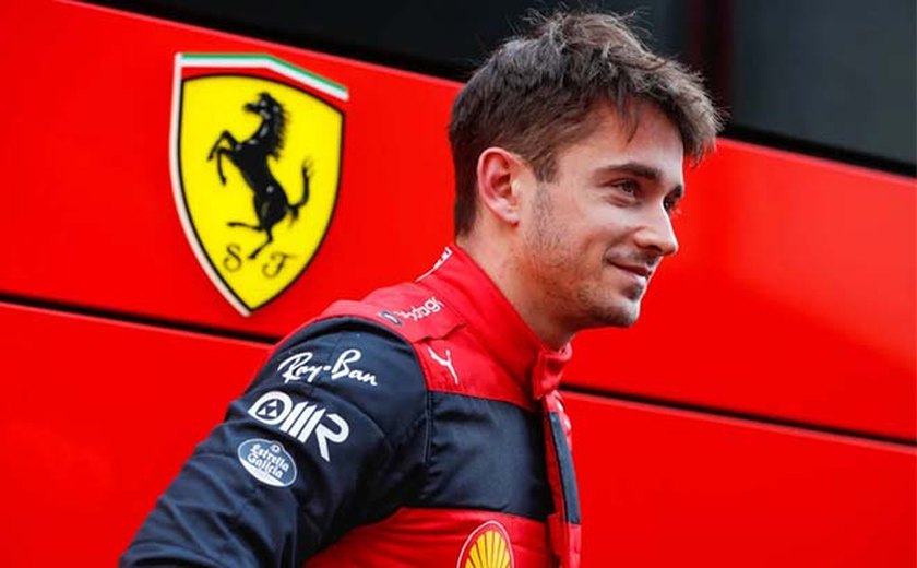 Leclerc volta a brilhar aos sábados e conquista pole-position do GP do Azerbaijão