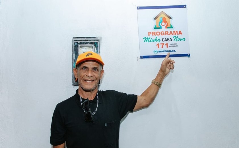 Entrega de nova moradia leva esperança a mais uma família em Ibateguara