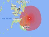 Terremoto de magnitude 7,6 nas Filipinas gera alerta de 'tsunami devastador'