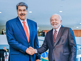 Lula se reúne com Nicolás Maduro, presidente da Venezuela, no Palácio do Planalto