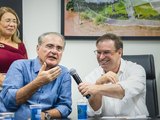 Luciano declara apoio à reeleição de Renan Calheiros: “AL não pode deixar de ter Renan em Brasília”