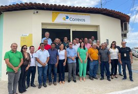 Em parceria com a prefeitura de Branquinha, Correios inaugura nova agência postal