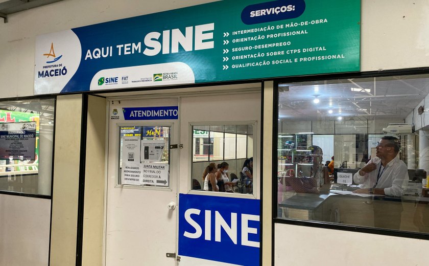 Sine Maceió oferta mais de 480 oportunidades de emprego nesta semana