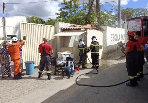 Incêndio destrói barraca de lanches em União dos Palmares