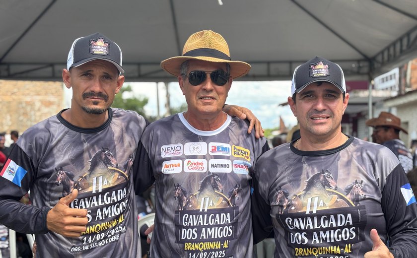 11ª Cavalgada dos Amigos fortalece a cultura e tradição em Branquinha