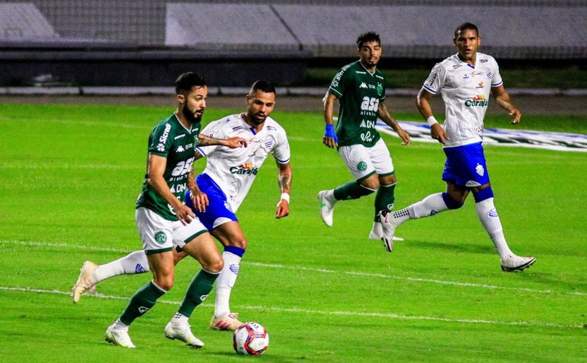 Em clima de final, CSA faz confronto decisivo com o Guarani, na briga contra o Z4