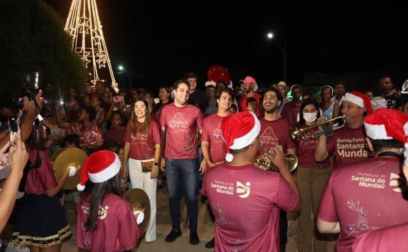 Venha conhecer a grande programação de natal de Santana do Mundaú