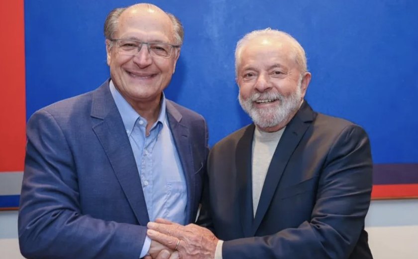 Lula confirma Alckmin como pré-candidato a vice-presidente em 2026