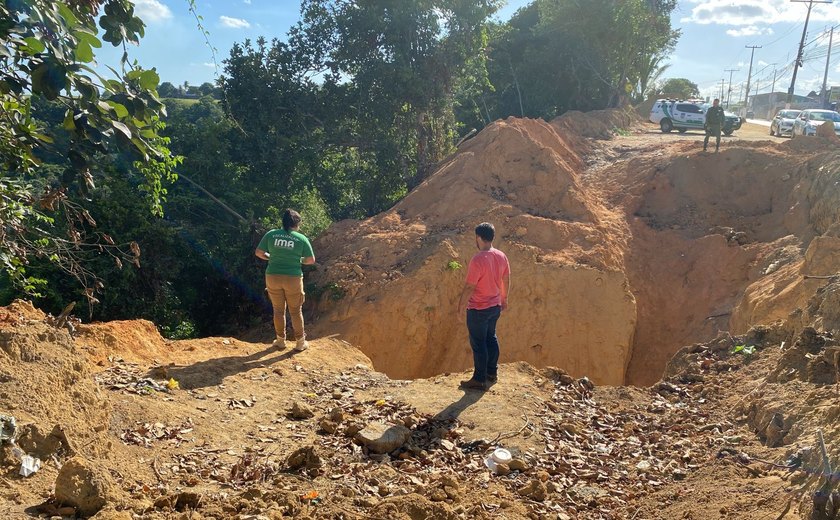 Multada em mais de R$ 600 mil, Prefeitura de Rio Largo nega lançamento de esgoto em área ambiental