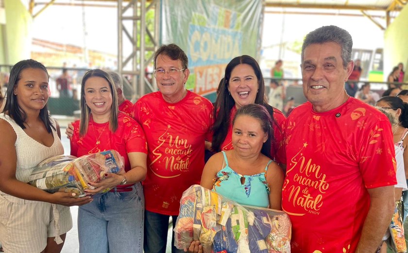 Programa Comida na Mesa: prefeitura de Branquinha beneficia mais de 1500 famílias com cestas básicas