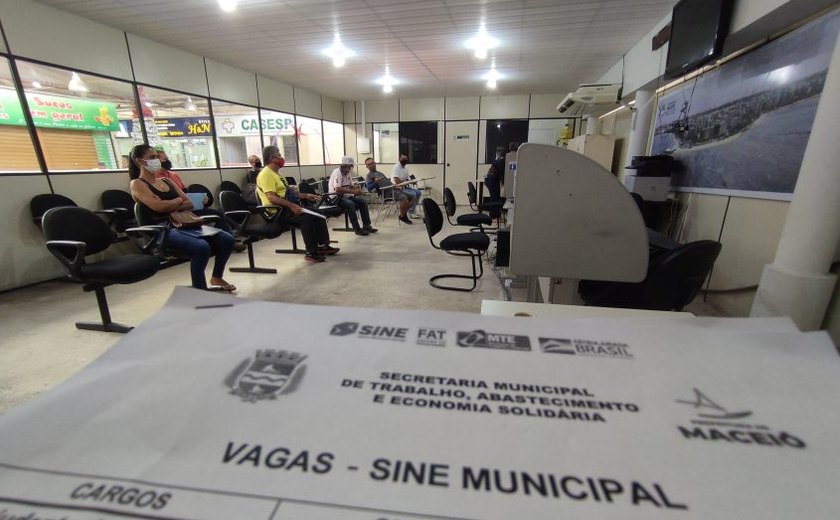 Sine Maceió oferta mais de 80 vagas nesta segunda-feira (17)