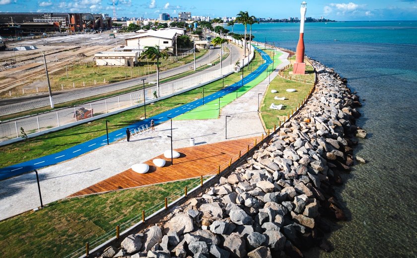 Nova Orla de Jaraguá se transforma em cartão-postal da capital alagoana