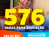 Inscrições para PSS da Educação iniciam nesta segunda-feira (8); saiba como se inscrever