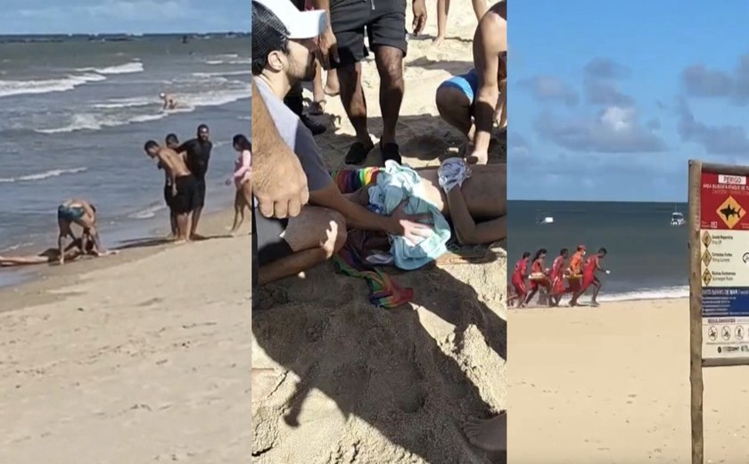 Criança de 11 anos é mordida por tubarão na Praia de Piedade, em Pernambuco