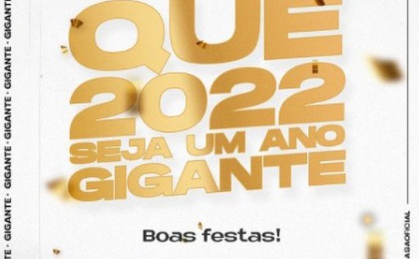 Clubes alagoanos se animam com a chegada de 2022 nas redes sociais