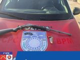 Homem é localizado com uma espingarda no trevo de Ibateguara e acaba preso