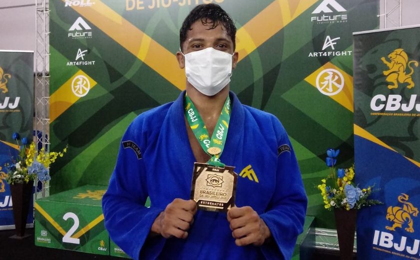 Com apoio da Prefeitura de União, jovem atleta palmarino é consagrado campeão brasileiro de Jiu-Jitsu