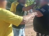 Confusão por causa de flau 'tamanho GG' termina em pancadaria