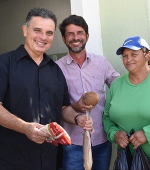 Prefeitura de União dos Palmares realizou doação de peixes para mais de 7 mil famílias