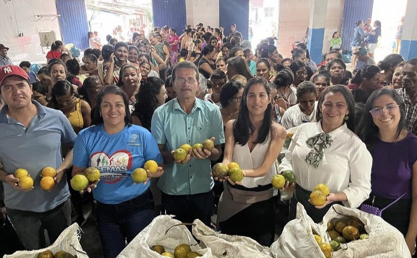 Prefeitura de Ibateguara realiza a entrega de 9 toneladas de alimentos para beneficiários do CRAS