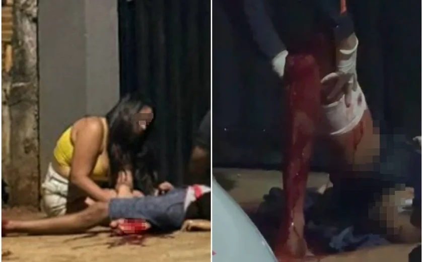 Arrependida de agredir homem, mulher vê sangue e se declara: “Te amo”