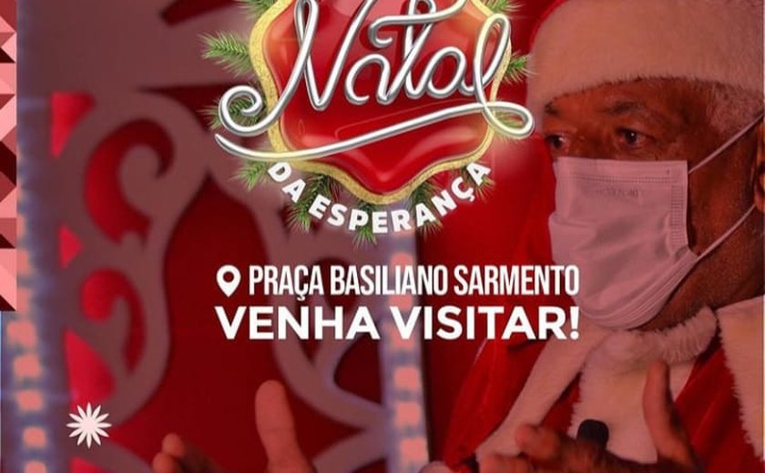 Confira a programação do Natal da Esperança para os próximos dias em União dos Palmares