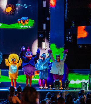 Galinha pintadinha volta a Maceió com seu novo show “Top 10 da galinha pintadinha”