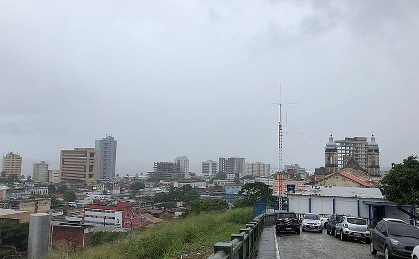 Inmet: alerta de 'perigo' é emitido para Maceió e mais 57 municípios de Alagoas