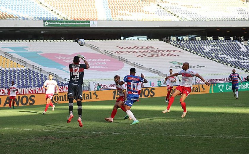 CRB inicia as oitavas de fina da Copa do Brasil com derrota