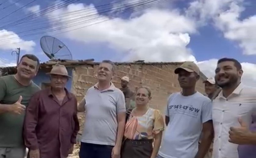 Geo Cruz acompanha nova ação do programa Minha Casa Nova em Ibateguara