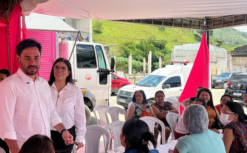 Saúde de Santana do Mundaú realiza importante ação com Caminhão Amigo do Peito