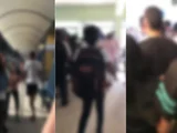 Vídeo mostra correria de alunos e funcionários após assassinato na porta de escola no São Jorge