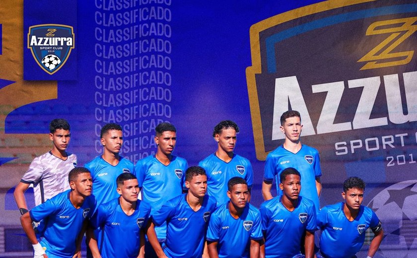 Time palmarino Azzurra se classifica para a final da Copa Alagoas Sub-17
