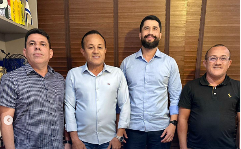 Em encontro com o deputado Fábio Costa, Neilson Super Giro afirma querer contribuir com o desenvolvimento socioeconômico de Marechal Deodoro