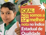 Branquinha obtém a 12ª melhor nota no IQEAL