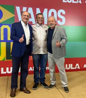 Pré-candidato a deputado federal, Geo Cruz recebe apoio de Lula e Alckmin