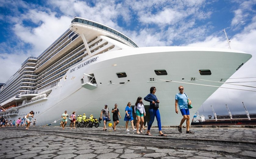 Maceió vai receber o primeiro navio de cruzeiro do ano nesta terça (02)