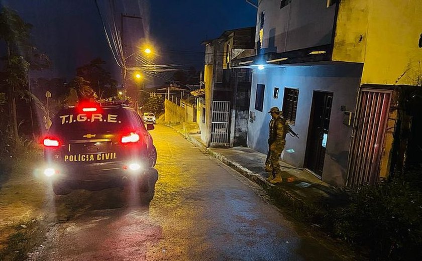 Operação combate grupo criminoso envolvido com tráfico de drogas e homicídios em Maceió