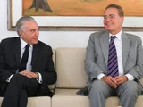 Renan se reúne com Temer para convencer MDB a apoiar Lula