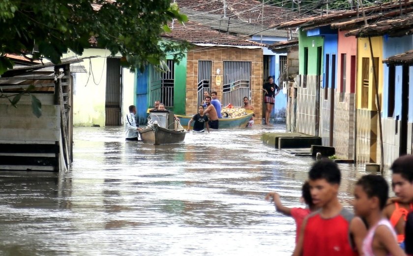 Número de afetados pelas chuvas começa a cair nos municípios alagoanos, aponta Defesa Civil