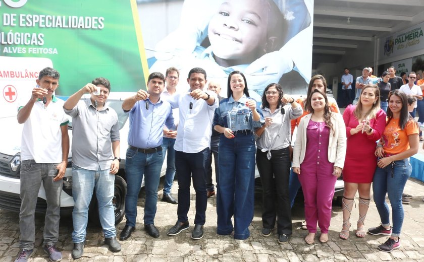 Secretaria de Saúde de Palmeira reforça frota de veículos