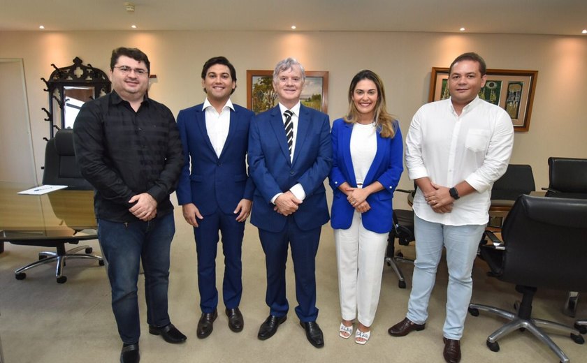 Rodrigo Valença se reúne com governador em exercício e busca fortalecer ponte entre Alagoas e Brasília